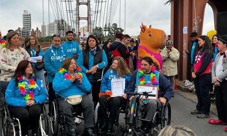 Cilsa celebra 60 años en el Puente Colgante: una historia de inclusión y superación en Santa Fe. Cilsa celebra 60 años en el Puente Colgante: una historia de inclusión y superación en Santa Fe.