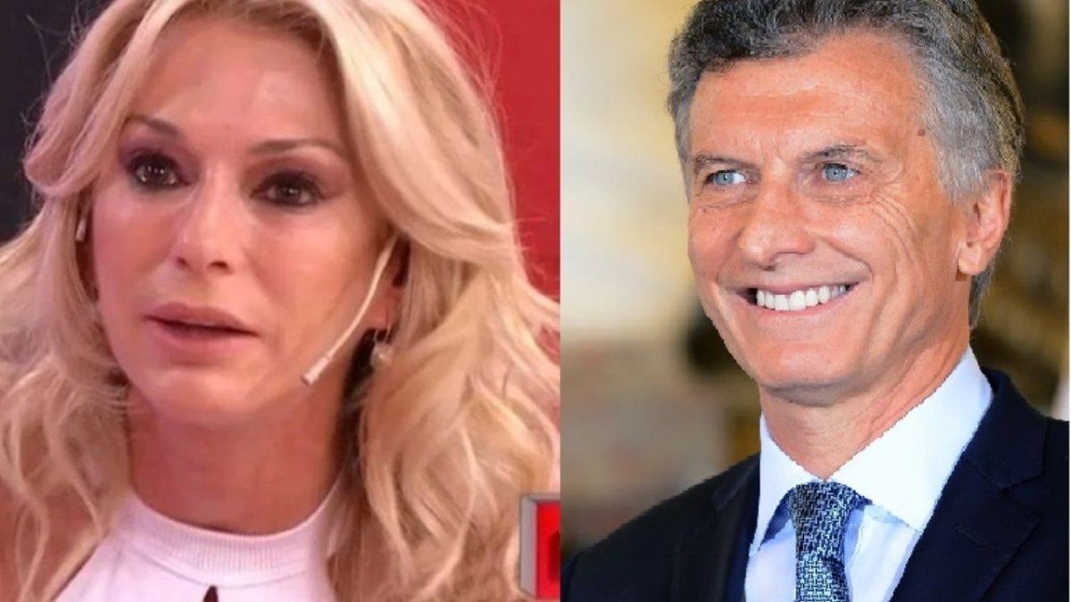 Yanina Latorre y Mauricio Macri