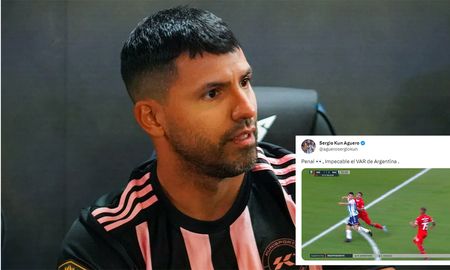El Kun Agüero se burló del VAR por el penal que le sancionaron a Racing en el clásico de Avellaneda contra Independiente. El Kun Agüero se burló del VAR por el penal que le sancionaron a Racing en el clásico de Avellaneda contra Independiente.