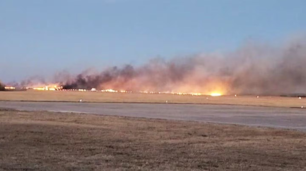 Un capitán de la Fuerza Aérea Argentina (FAA) murió en un accidente, luego de estrellarse su aeronave.