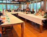 La reunión se realizó en Misiones, impulsada por la Agencia Federal de Emergencias (AFE), en el marco de la preparación ante el fenómeno del Niño 2026/2027. La reunión se realizó en Misiones, impulsada por la Agencia Federal de Emergencias (AFE), en el marco de la preparación ante el fenómeno del Niño 2026/2027.