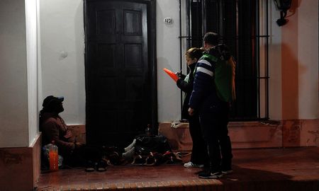 En la primera jornada de relevamiento contabilizaron a 60 personas en situación de calle. En la primera jornada de relevamiento contabilizaron a 60 personas en situación de calle.