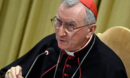 Los escenarios trágicos que todos temían están volviéndose realidad lamentablemente, dijo Pietro Parolin. Los escenarios trágicos que todos temían están volviéndose realidad lamentablemente, dijo Pietro Parolin.