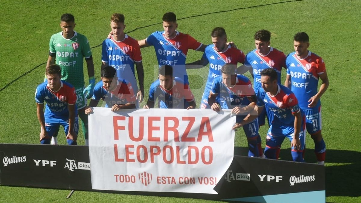 Unión le dedicó un mensaje a Leopoldo Luque previo al encuentro ante Patronato por la Copa Maradona.