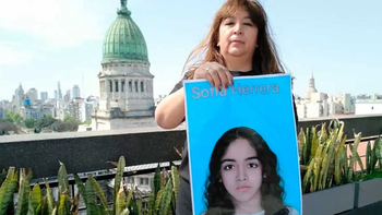 María Elena Delgado, mamá de Sofía, brindó información sobre el resultado del ADN a una joven sospechada de ser su hija.