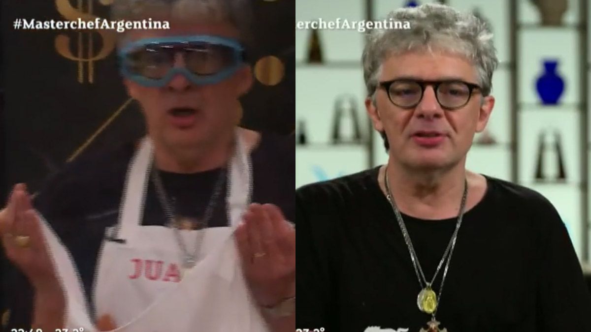 MasterChef Celebrity: Juanse hizo trampa en un desafío