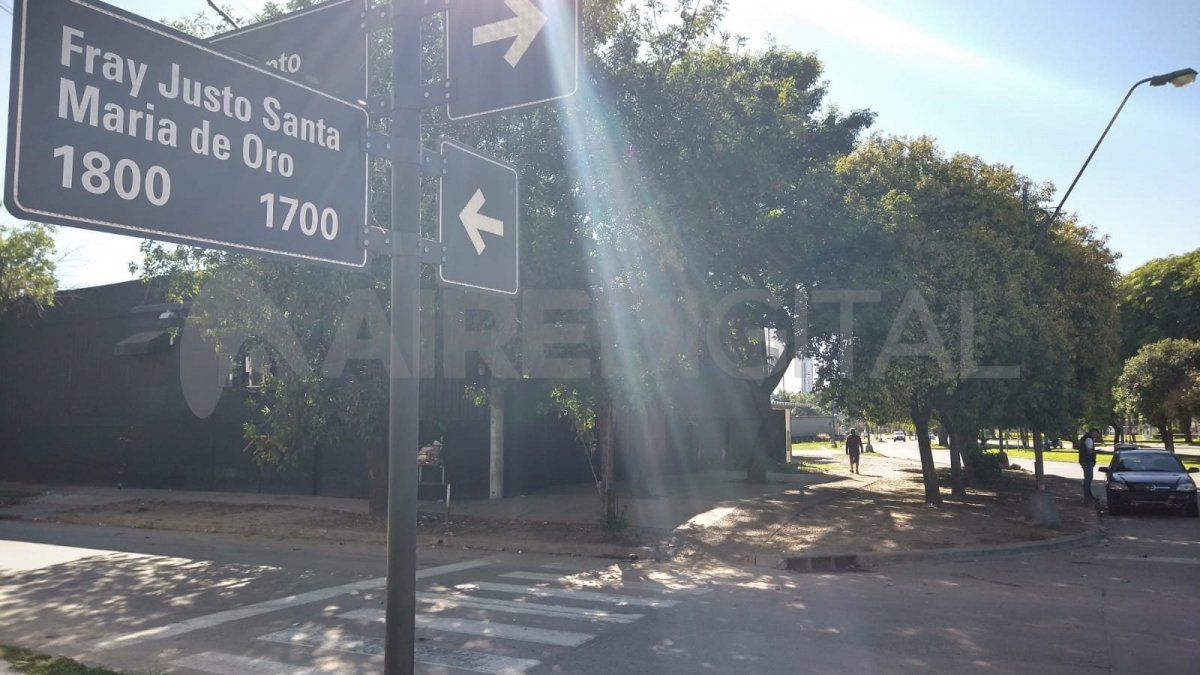 La esquina del boliche en donde ocurrió el homicidio de Ojeda. 