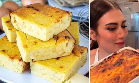 Flor de la V homenajeó a su familia con una receta de sopa paraguaya que aprendió de sus abuelos en Yaguarón. Flor de la V homenajeó a su familia con una receta de sopa paraguaya que aprendió de sus abuelos en Yaguarón.