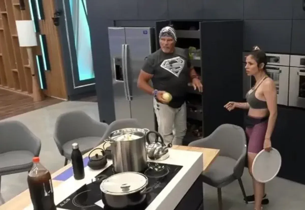 Alfa y Romina se mostraron muy unidos en Gran Hermano.