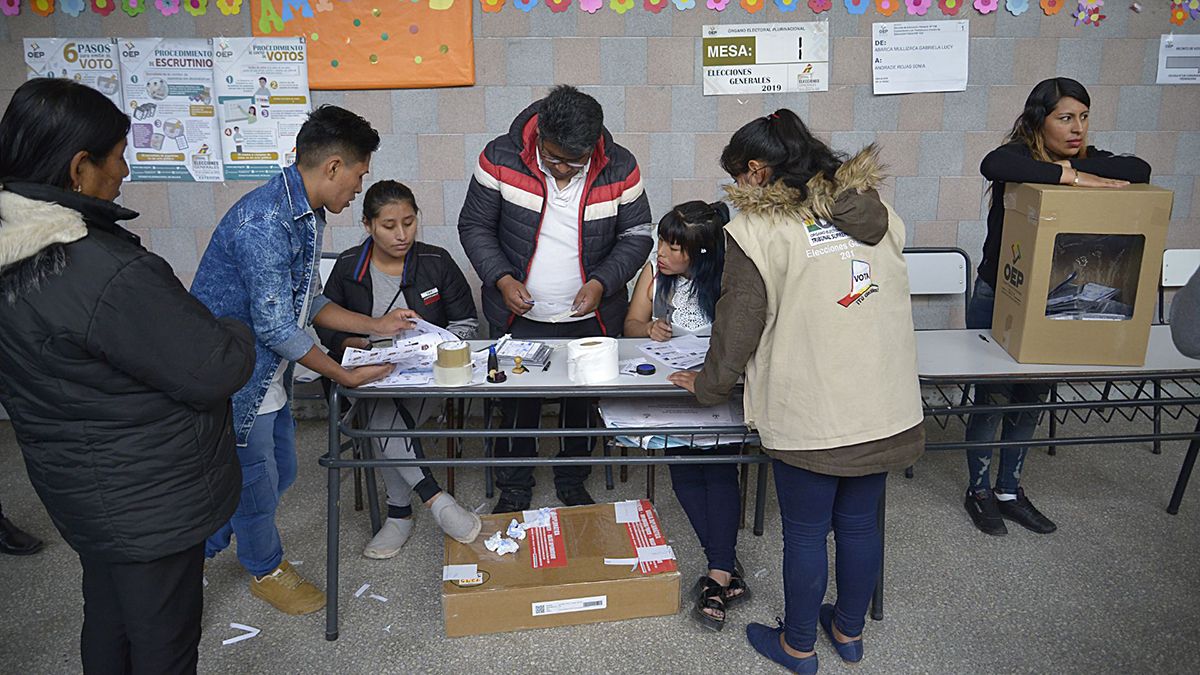El domingo 18 de octubre son las elecciones en Bolivia.