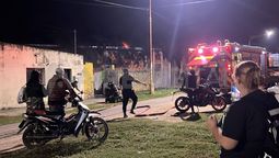 El incendio se desató en un galpón de barrio Candioti Norte, informaron desde el Ministerio de Seguridad.