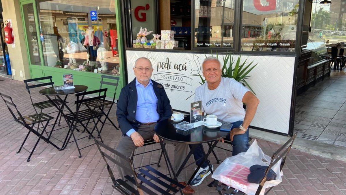 Jorge Faurie y Miguel Del Sel reunidos en Santa Fe