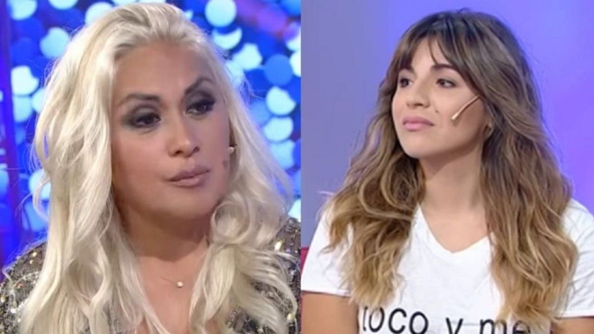 La expareja y la hija de Diego Maradona se dijeron de todo