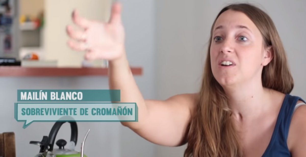 Mail&iacute;n Blanco sobreviviente de la tragedia de Croma&ntilde;&oacute;n