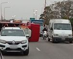 El accidente se produjo en la Ruta Nacional 168, a la altura de La Guardia. El accidente se produjo en la Ruta Nacional 168, a la altura de La Guardia.