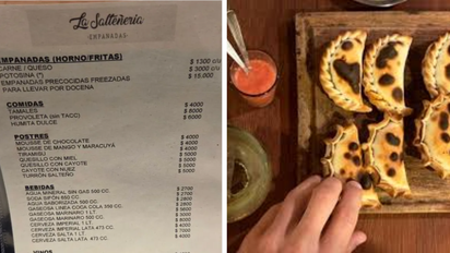 Fue a comer a La Salteñería en Salta y pidió 6 empanadas de carne: cuánto gastó