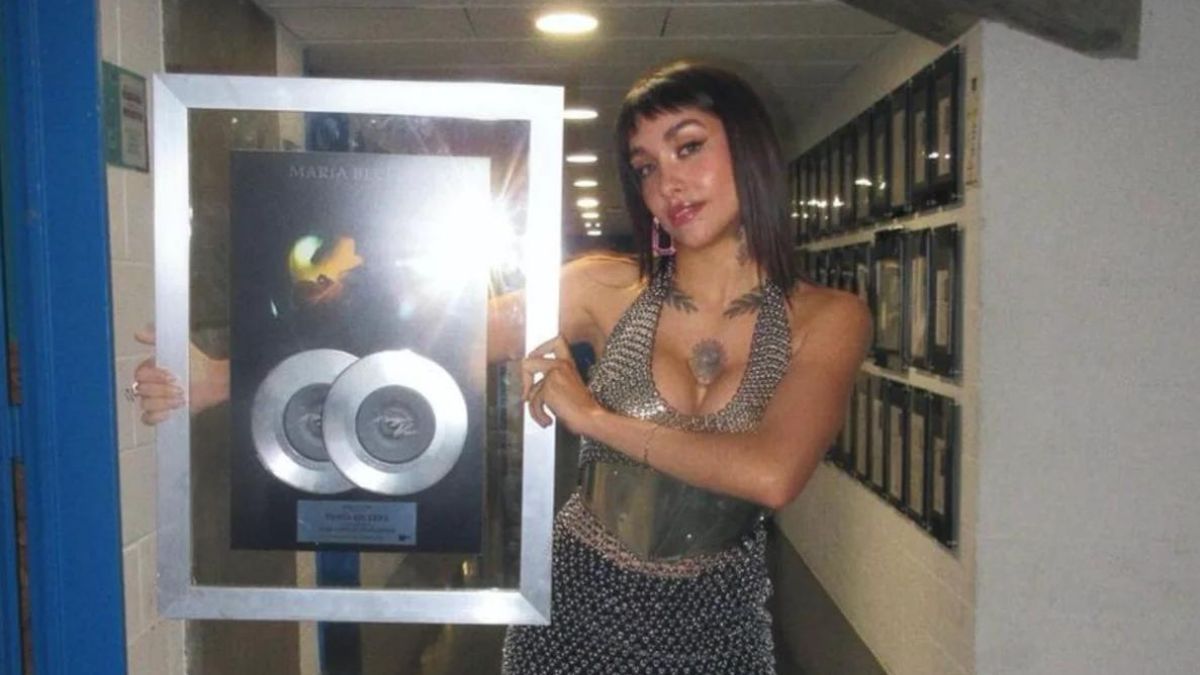 Le robaron la placa del doble disco de platino al productor de María Becerra y lo recuperaron en una casa de Villa Urquiza.