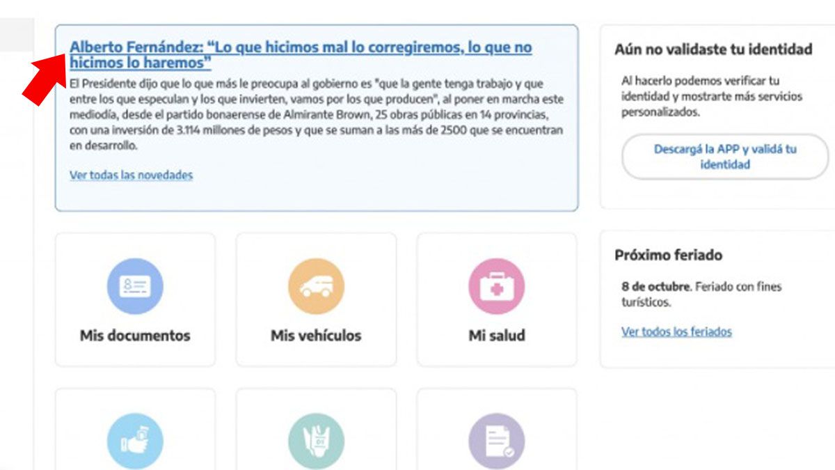 En los últimos días