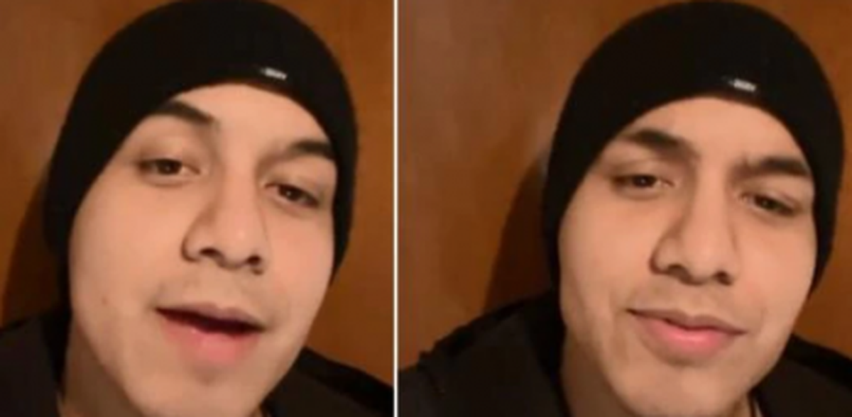 El tiktoker contó que no logró formar pareja desde entonces, ya que su ex se mete y lo acosa.