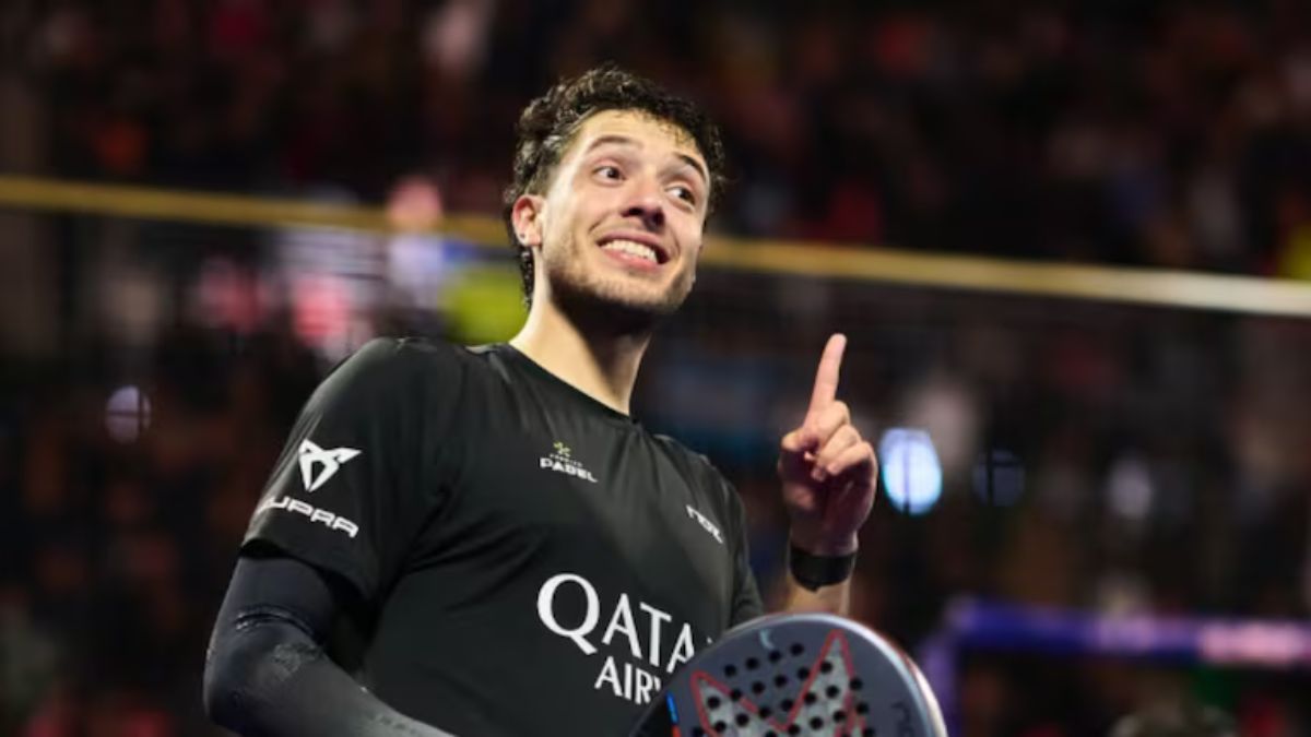 Agustín Tapia, el número 1 del pádel a nivel mundial. Agustín Tapia, el número 1 del pádel a nivel mundial.