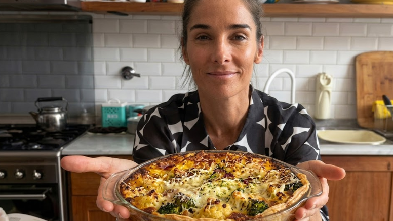 Juana Viale sorprendió con su receta saludable de ciabatta de zucchinis