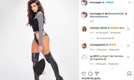 Charlotte Caniggia volvió a sorprender a todos sus seguidores con un look para el infarto. Charlotte Caniggia volvió a sorprender a todos sus seguidores con un look para el infarto.