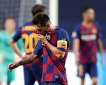 El capitán argentino, absolutamente derrotado tras la paliza del Bayern Munich. El capitán argentino, absolutamente derrotado tras la paliza del Bayern Munich.