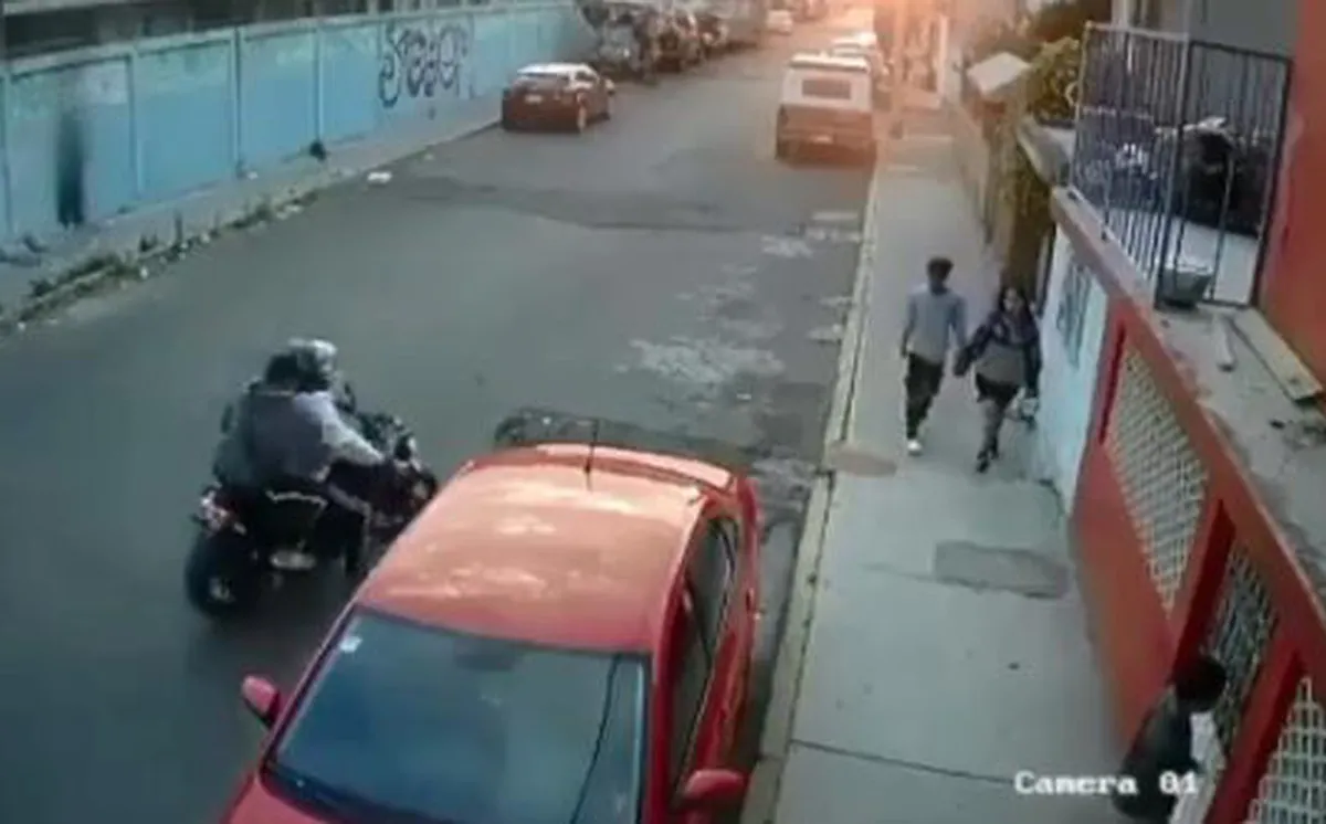 Salió corriendo