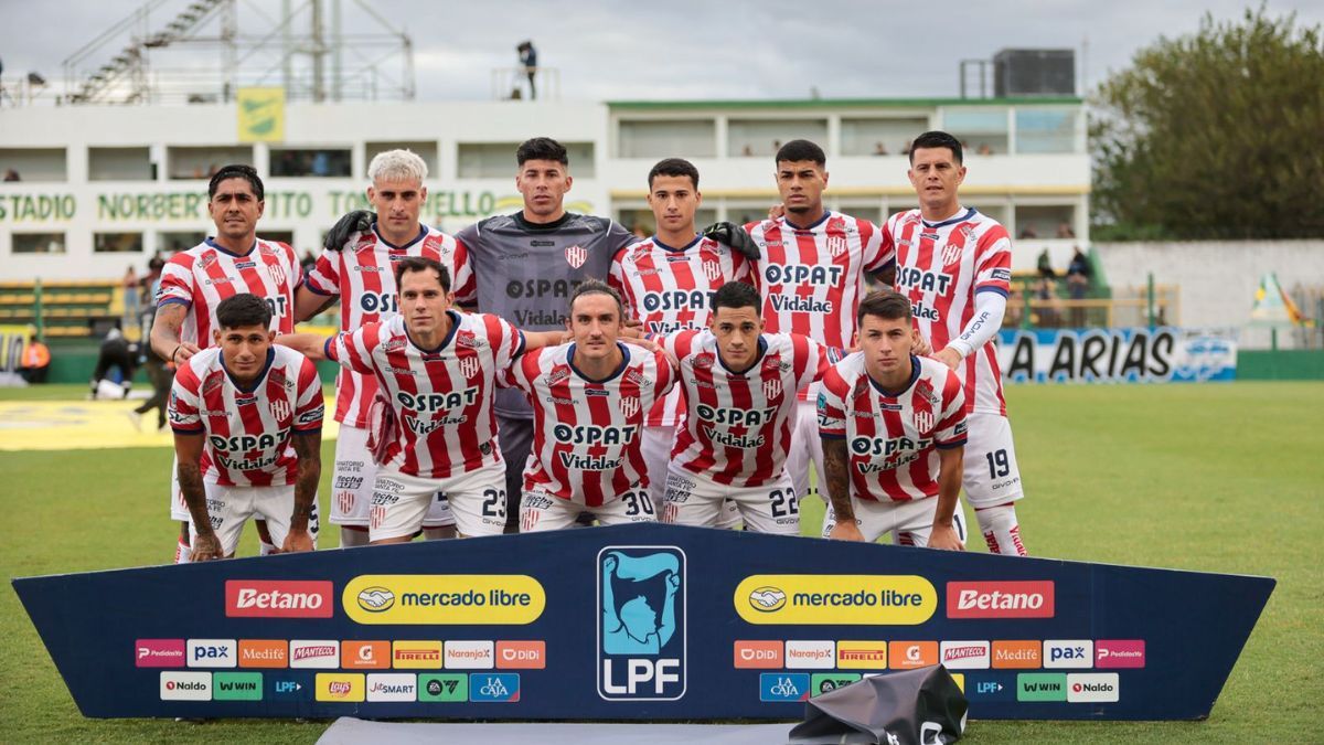 El equipo de Unión contra Defensa y Justicia.