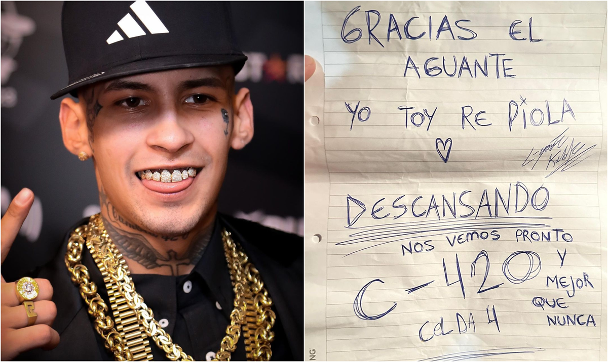 Así vive L-Gante tras sus 19 días detenido en una celda: sin colchón