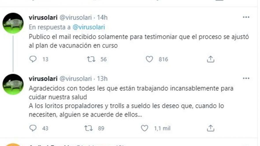 Fuerte descargo de la esposa del Indio Solari