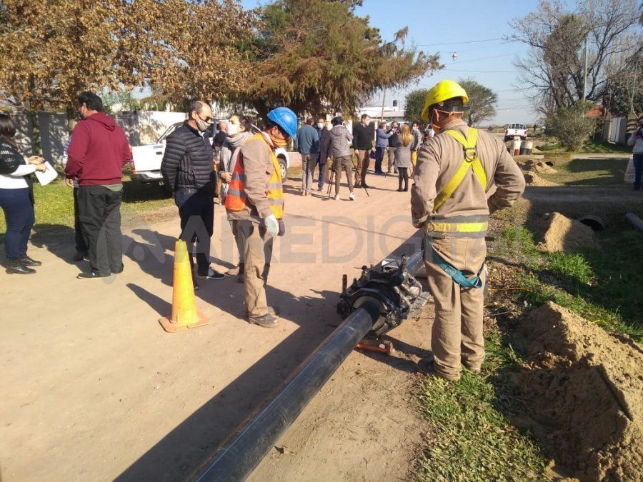 Estiman que la obra concluirá en enero o febrero del 2022.