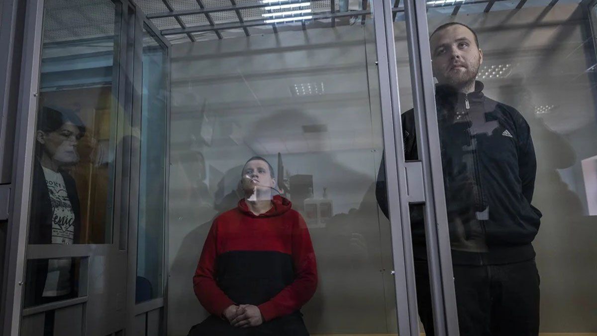 Alexander Bobikin y Alexander Ivanov admitieron la semana pasada haber sido parte de la unidad de artillería que atacó la provincia oriental ucraniana de Járkov.