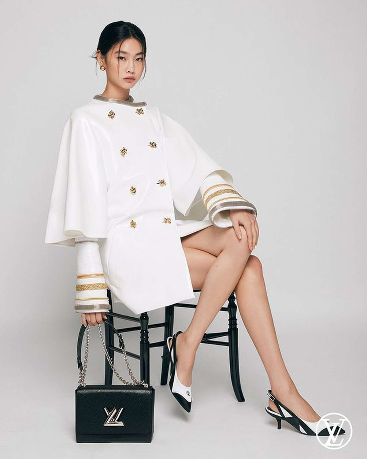 HoYeon Jung posó para Louis Vuitton como su nueva embajadora