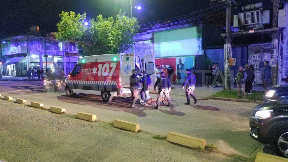 La víctima, pese a que fue asistida por una unidad sanitaria, murió en el traslado al hospital.
