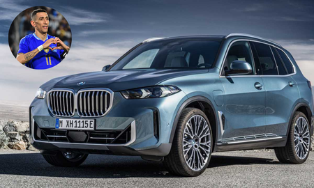 BMW X5: el auto de híbrido que Ángel Di María registró en la provincia de Santa Fe. BMW X5: el auto de híbrido que Ángel Di María registró en la provincia de Santa Fe.