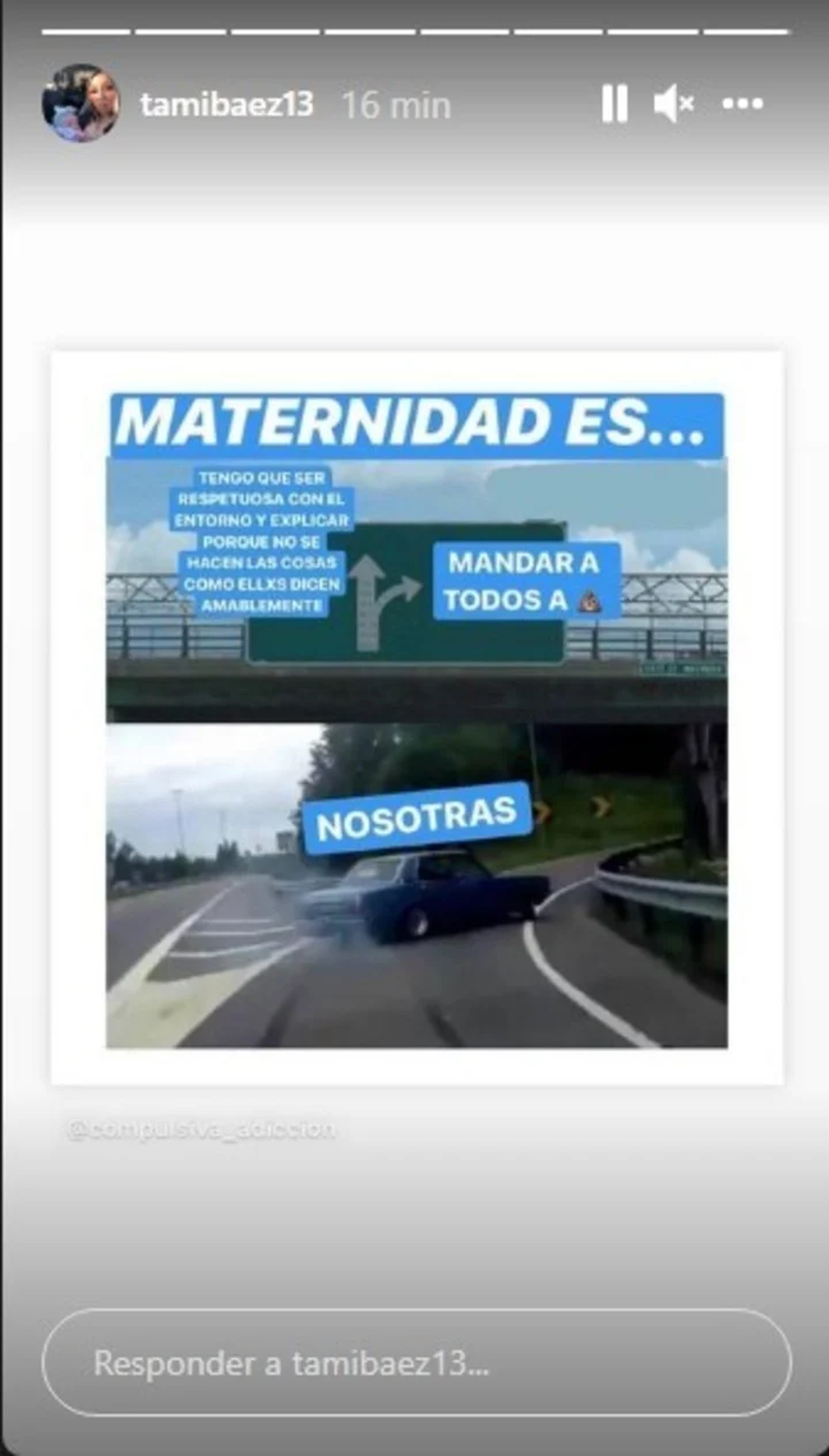 Tamara B&aacute;ez le contest&oacute; a Sandra Borghi.
