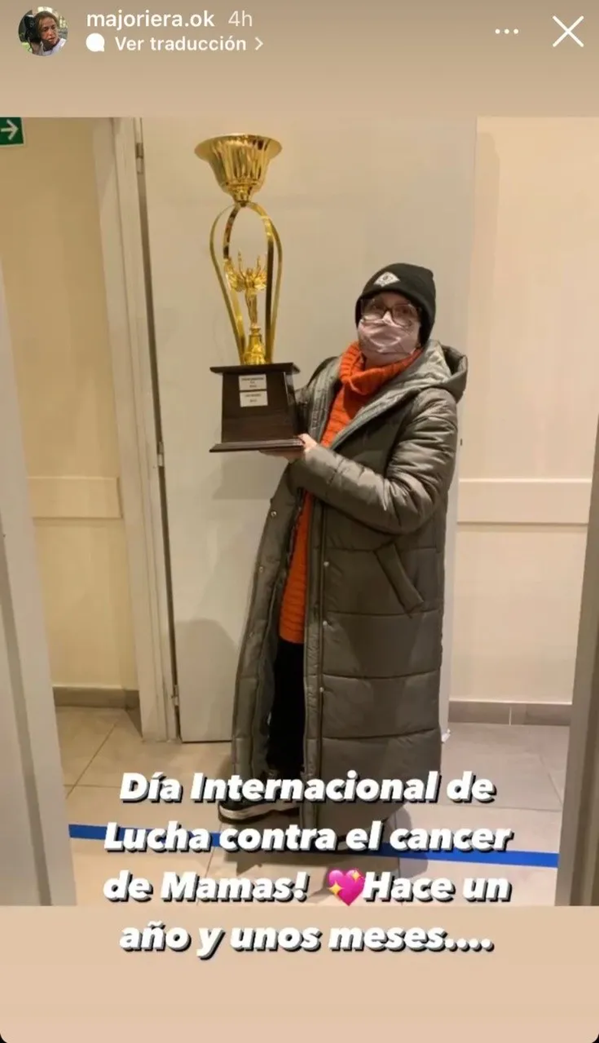 El posteo de la madre de Lali Espósito.