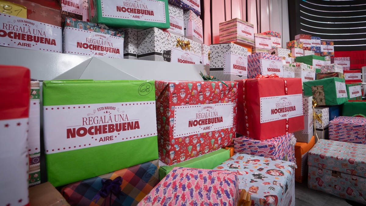 Panigo celebró con énfasis la campaña solidaria “Esta Navidad, regalá una Nochebuena”, impulsada por Aire junto al Movimiento Los Sin Techo.