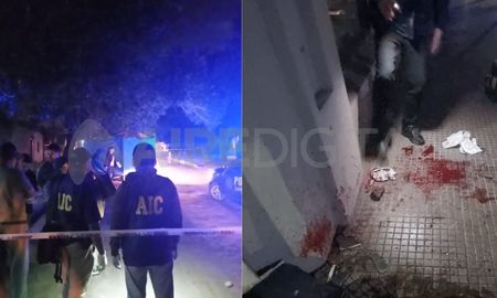 A la izquierda, el lugar donde encontraron asesinado al joven en barrio Yapeyú. A la derecha, los rastros de la golpiza al joven en recoleta.
