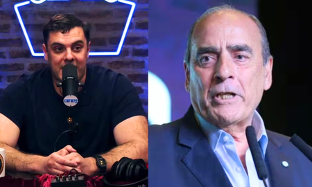 El jefe de Gabinete, Guillermo Francos, y el influencer mileísta Daniel Parisini, alias el Gordo Dan, protagonizaron públicamente un entuerto. El jefe de Gabinete, Guillermo Francos, y el influencer mileísta Daniel Parisini, alias el Gordo Dan, protagonizaron públicamente un entuerto.