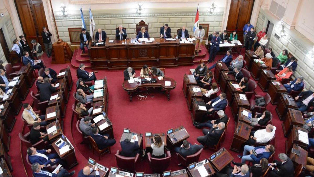 La Asamblea Legislativa se reunió este jueves en la ciudad de Santa Fe.