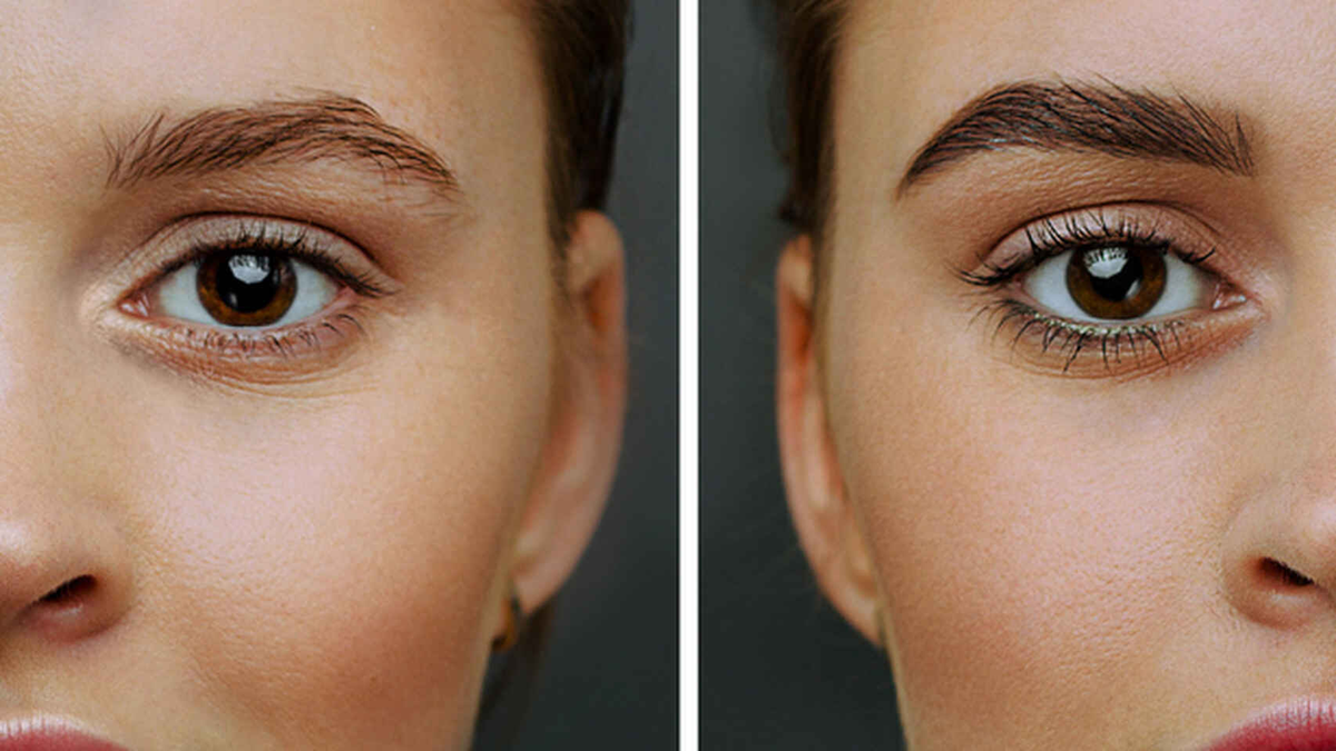 Una ceja depilada enmarca de forma más armoniosa el rostro. Una ceja depilada enmarca de forma más armoniosa el rostro.