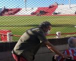 Eudoro Luis Acosta tiene 105 años y fue recibido por el Club Atlético Unión, quien le brindó un carnet de socio honorario. Eudoro Luis Acosta tiene 105 años y fue recibido por el Club Atlético Unión, quien le brindó un carnet de socio honorario.