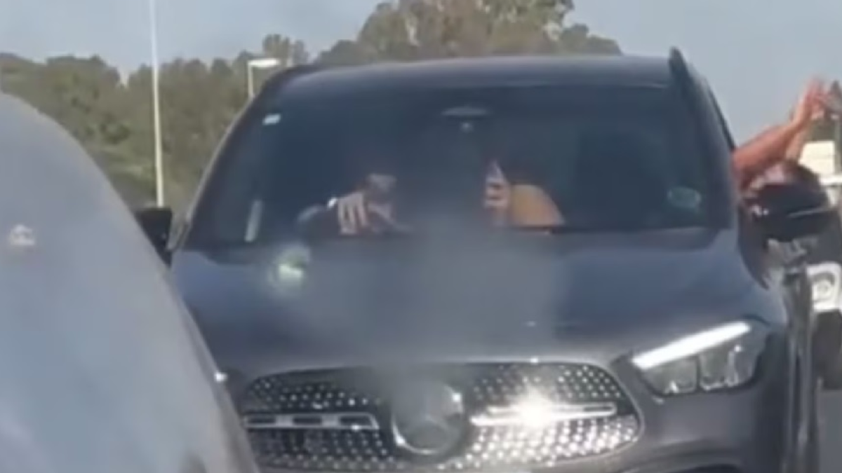 Una pareja fue grabada mientras mantenía relaciones en la autopista A-7 a la altura de Marbella.