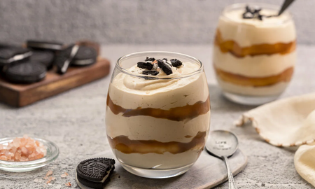 Parfait de dulce de leche: la receta simple para hacer un postre lleno de sabor Parfait de dulce de leche: la receta simple para hacer un postre lleno de sabor