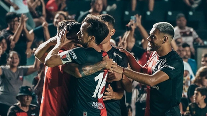 Debutó en Colón y fue contundente sobre la impaciencia de los hinchas: 