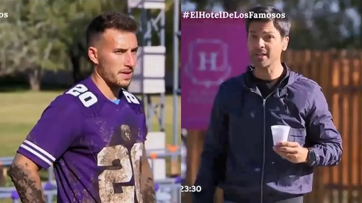 El Chino Leunis se cruzó fuerte con Martín Salwe en El Hotel de los Famosos.