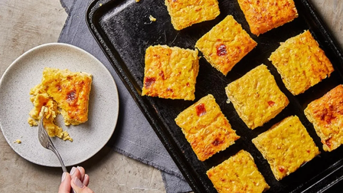 El chipa guazú es una receta típica de la cocina paraguaya.