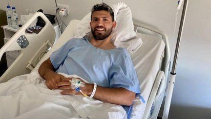 El Kun Agüero fue operado con éxito y dejó un mensaje